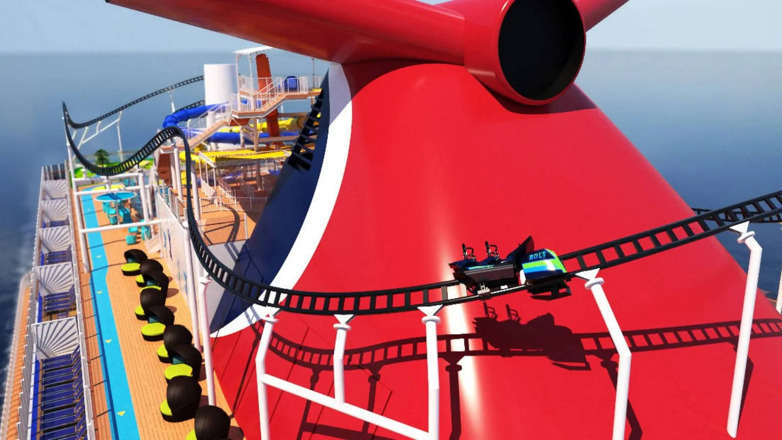 Bolt Carnival Jubilee Sea coaster