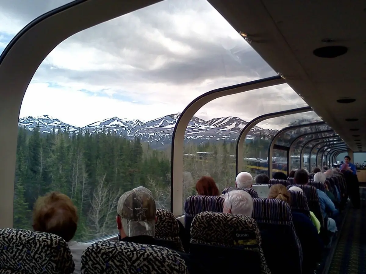 McKinley glass-domed railcars