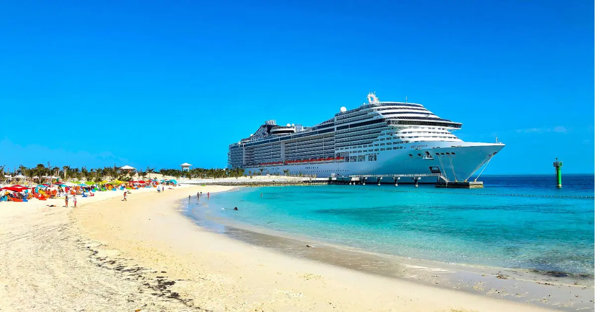 Cruise At Bahamas Beach