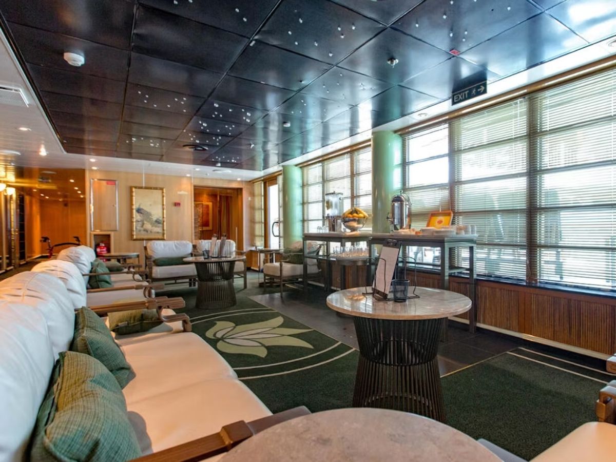 Lotus Spa Waiting Room Princess Cruise