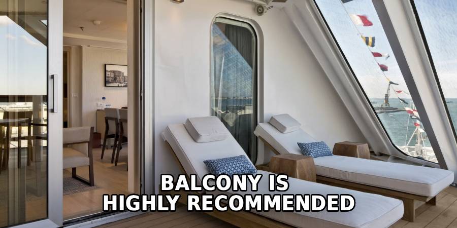 Balcony is 
Highly Recommended