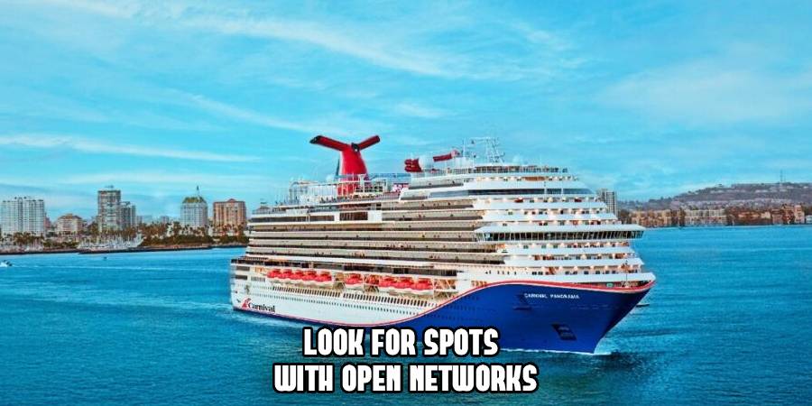 Look for Spots 
With Open Networks