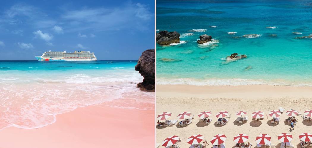 Relax on Pink Sand Beaches