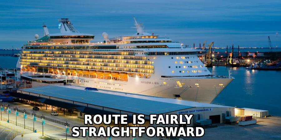 Route is Fairly 
Straightforward 