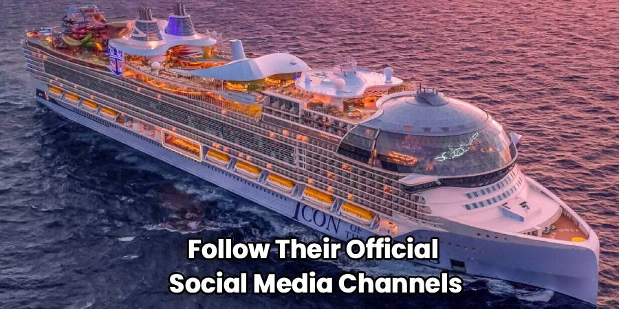 Follow Their Official 
Social Media Channels