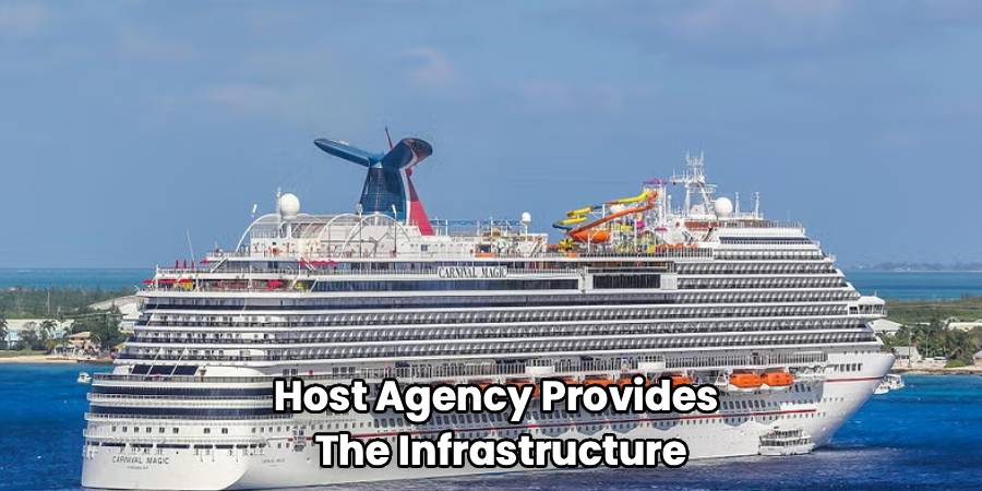 Host Agency Provides 
The Infrastructure
