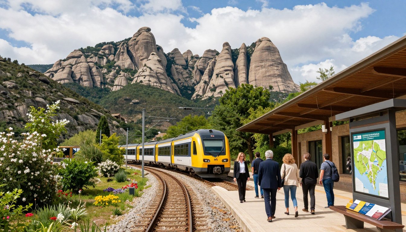 Best ways to travel to Montserrat from Barcelona
